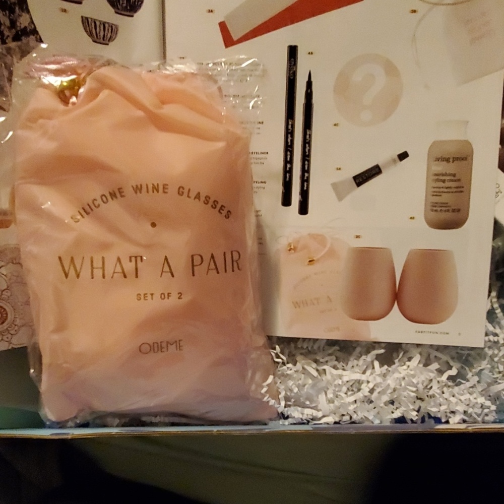 Silicon wine glasses